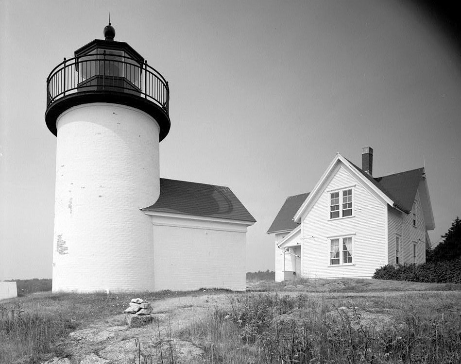 Curtis Island Light, Camden Maine Light Tower and Keeper's House (1991)