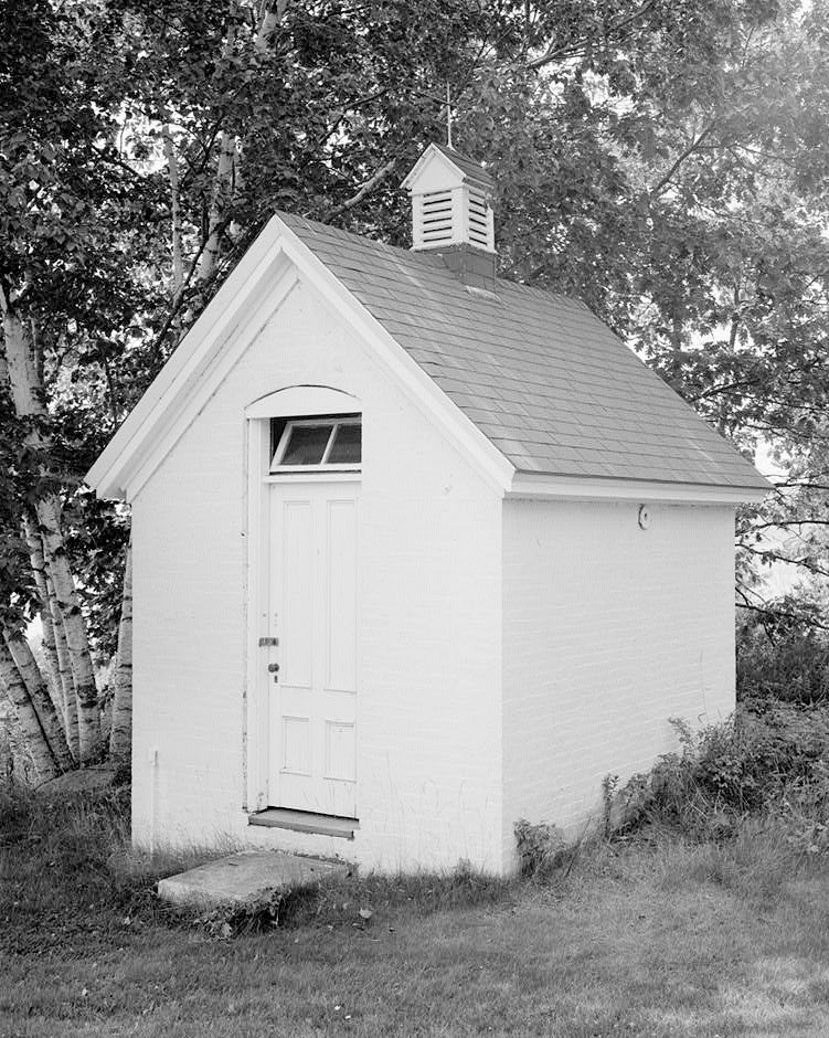 Curtis Island Light, Camden Maine Oil House (1991)