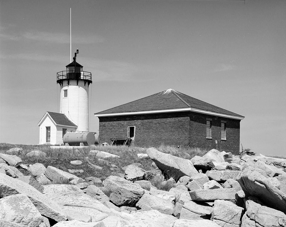 Light Tower and Fog Signal House West and South Sides (1991)