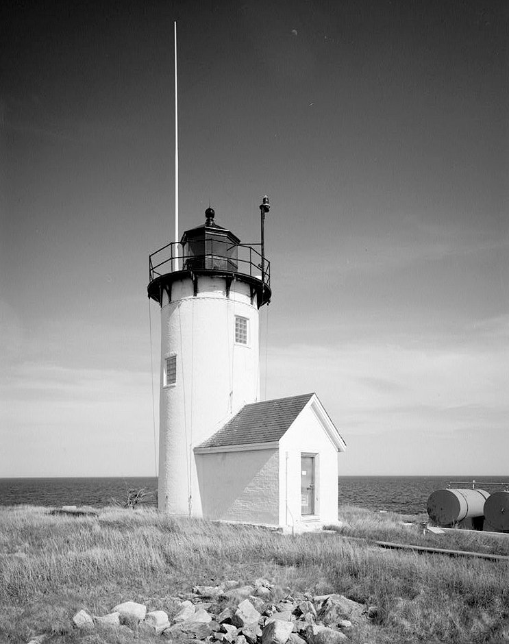 Great Duck Island Lighthouse, Frenchboro Maine Light Tower North and West Sides (1991)