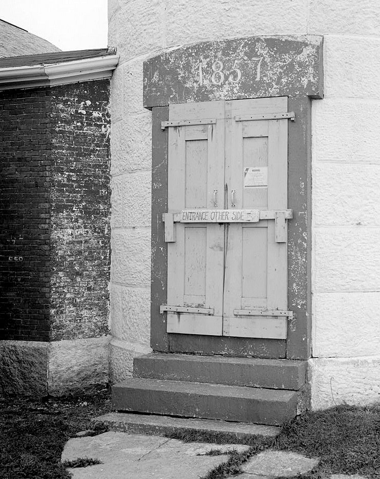 Seguin Island Light Station, Georgetown Maine Light Tower, Entrance  (1991)