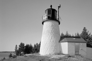 Burnt Island Light Station, Pine Cliff Maine