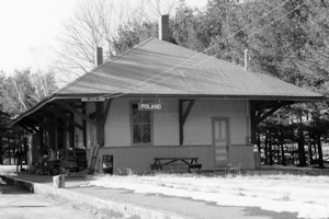 Poland Railroad Station, Poland Maine