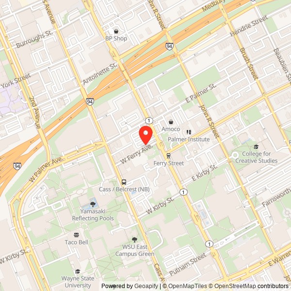 Verona Apartments Location Map