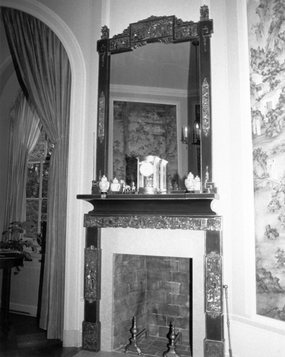 John W. Blodgett Estate - Brookby House, East Grand Rapids Michigan Waiting room (1982)