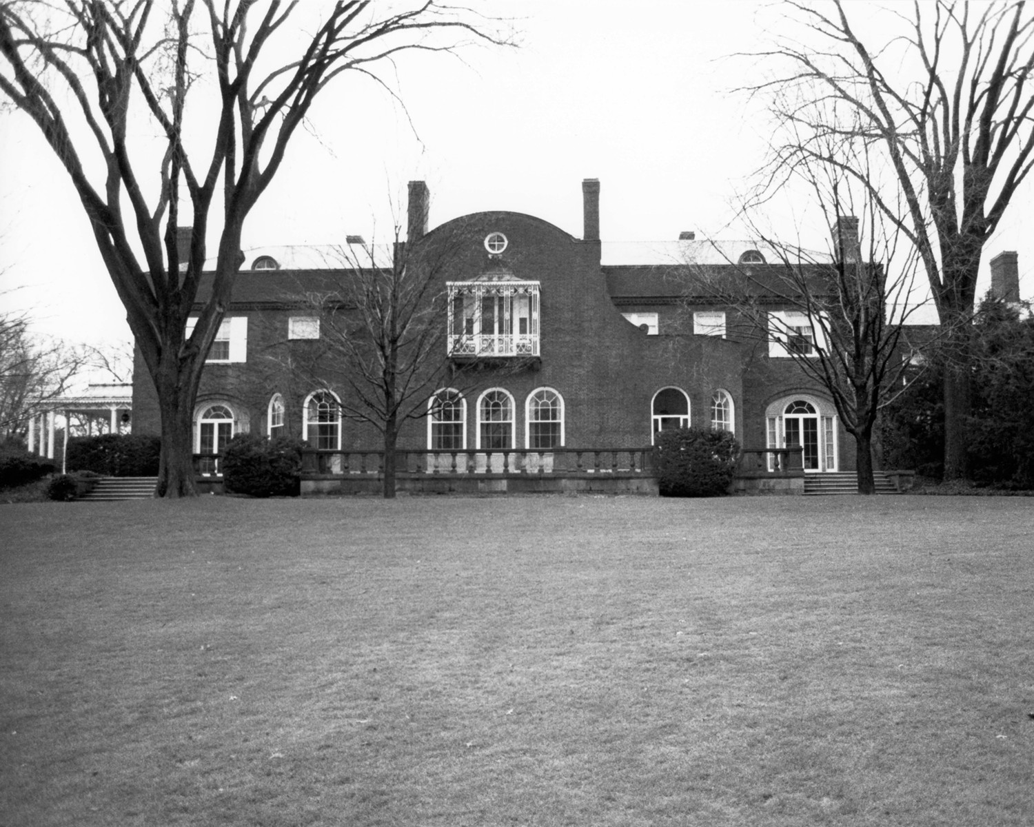 John W. Blodgett Estate - Brookby House, East Grand Rapids Michigan House from east (1982)