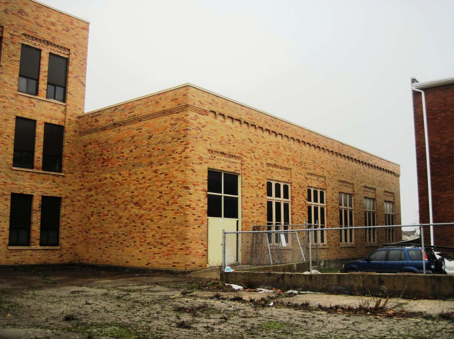 Grand Rapids Christian High School, Grand Rapids Michigan North elevation, auditorium (2017)