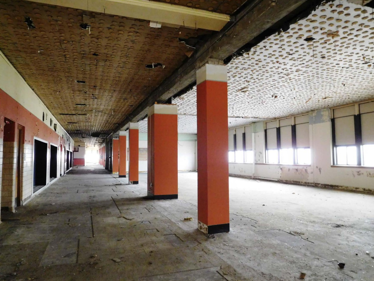 Grand Rapids Christian High School, Grand Rapids Michigan Second floor, south wing (2017)