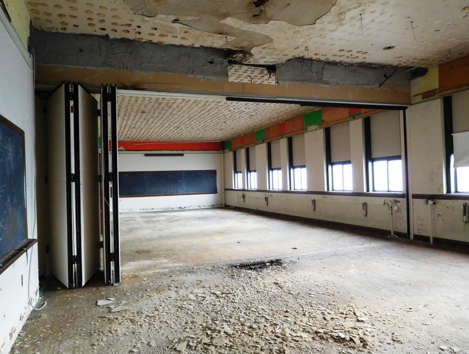 Grand Rapids Christian High School, Grand Rapids Michigan Third floor classroom, east wing (2017)