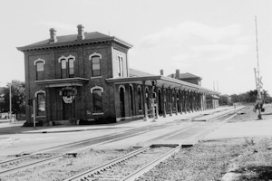 Michigan Central Railroad Jackson Depot, Jackson Michigan