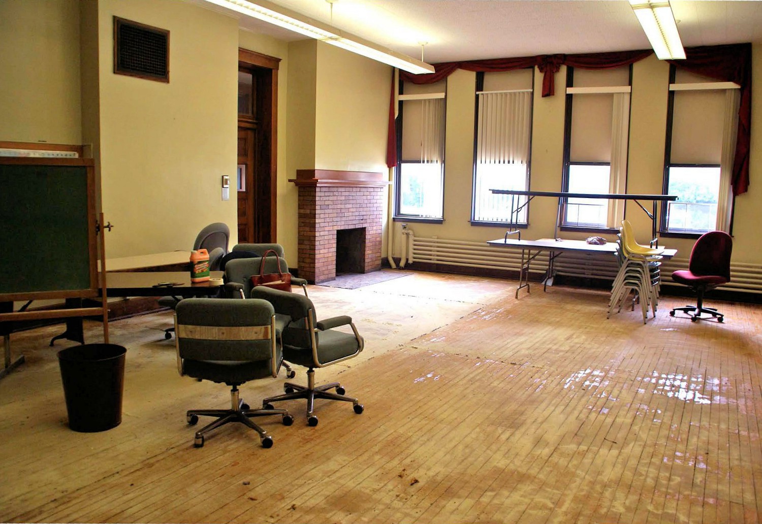 Genesee Street School, Lansing Michigan Kindergarten room, 1912 school (2013)