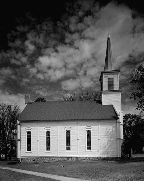 First Congregational Church, Vermontville Michigan SOUTH ELEVATION