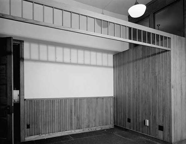 Endion Railroad Passenger Depot, Duluth Minnesota INTERIOR VIEW OF CENTER ROOM (FORMERLY A PORTION OF THE PASSENGER WAITING ROOM), LOOKING NORTHWEST