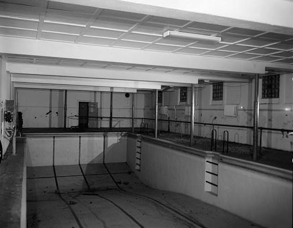 Goodfellowship Community Club Building, Duluth Minnesota BASEMENT SWIMMING POOL - VIEW TO WEST