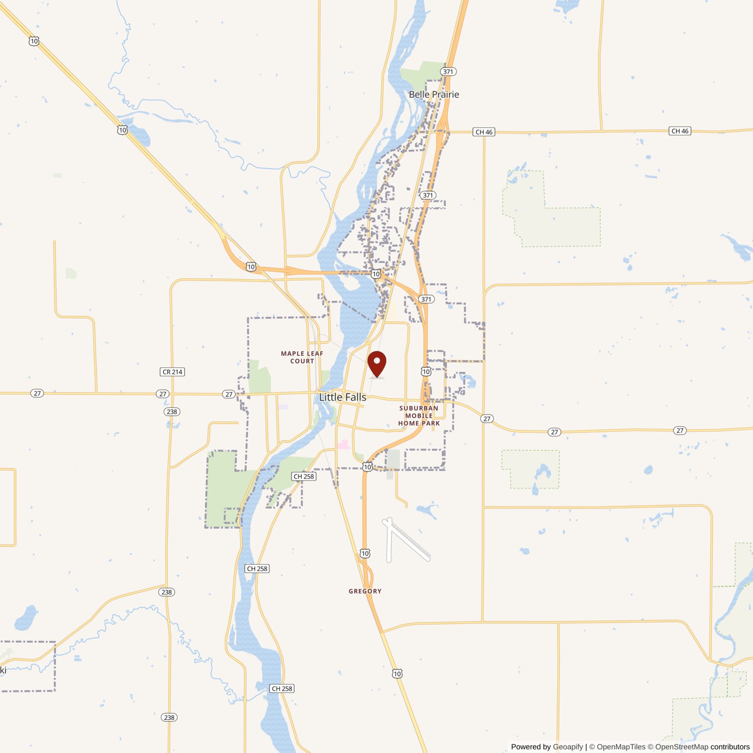 Kiewel Brewery Location Map