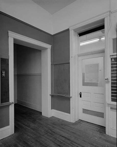 Frederika Bremer Intermediate School, Minneapolis Minnesota Doorway detail.  Classroom 302