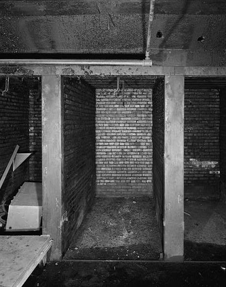 Gerber Sheet Metal Works Building, Minneapolis Minnesota FIRST FLOOR, INTERIOR, DETAIL OF FISH SMOKING OVEN LOCATED IN NORTH END OF BUILDING, ALONG WEST WALL; LOOKING WEST