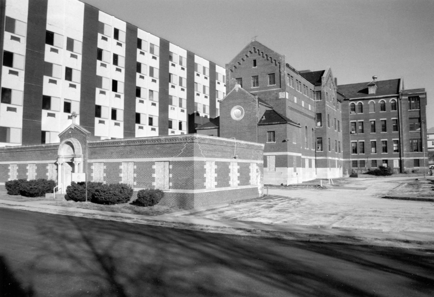 South and west elevations (2012)