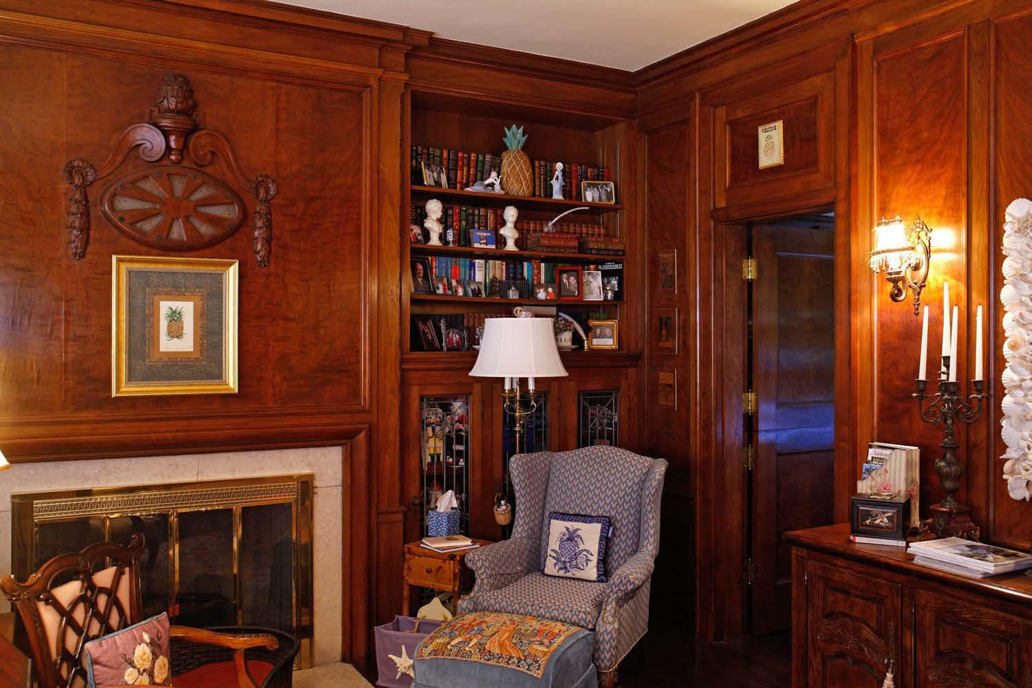 Charles and Josephine Peters House, Kansas City Missouri Den (2015)