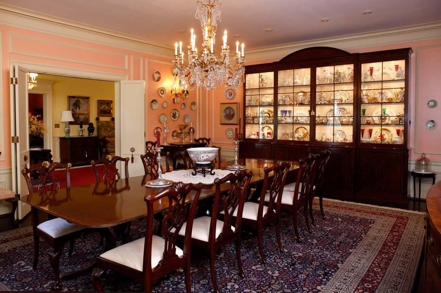 Charles and Josephine Peters House, Kansas City Missouri Dining room (2015)