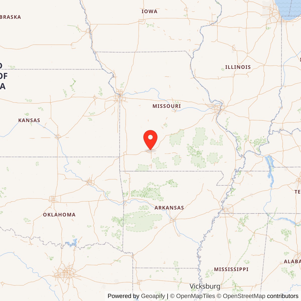 Heer's Department Store State Map