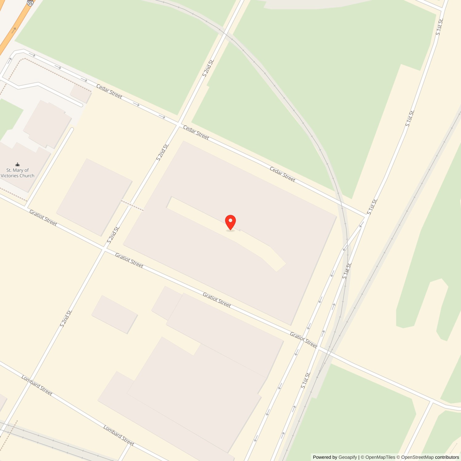 Crunden-Martin Manufacturing Company Location Map