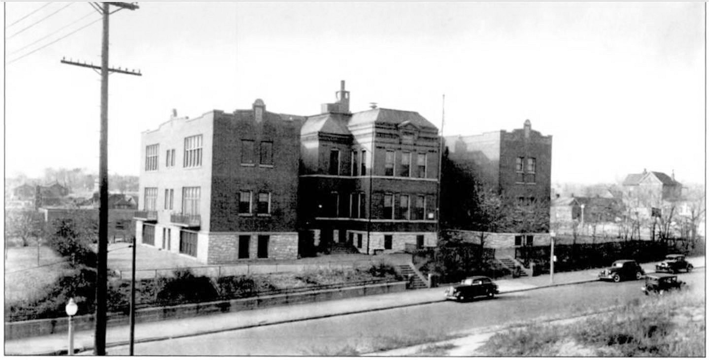 Gratiot School, St. Louis Missouri Historic Image (1935)