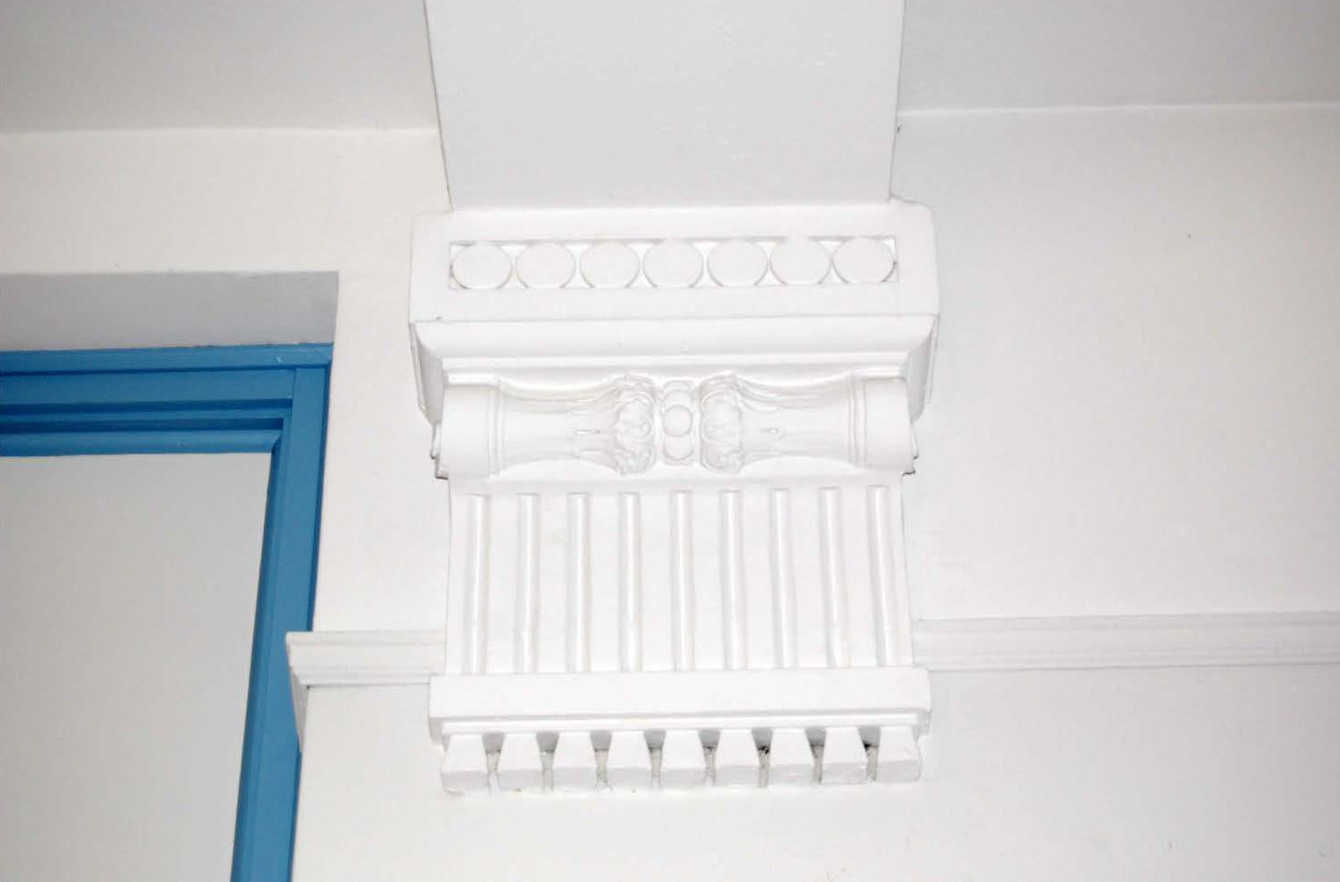 Gratiot School, St. Louis Missouri First Floor Detail of Ornamental Capital of South Wing (2015)