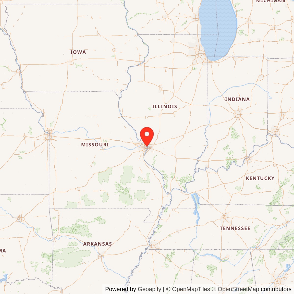 Harrison School State Map