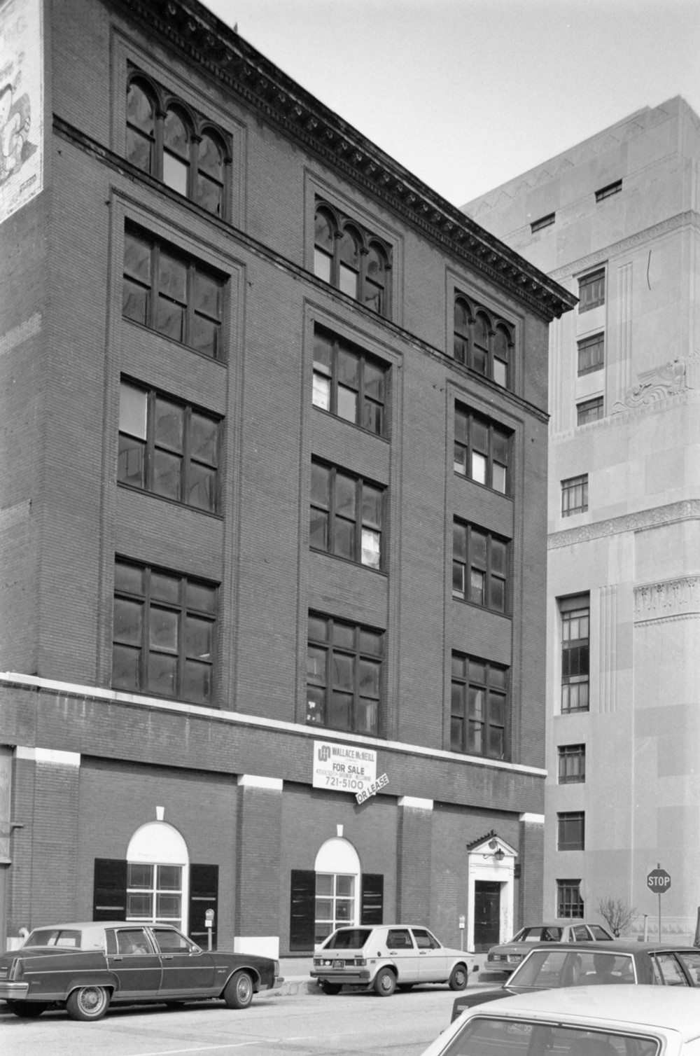 Winkelmeyer Building, St. Louis Missouri Looking northwest (1985)