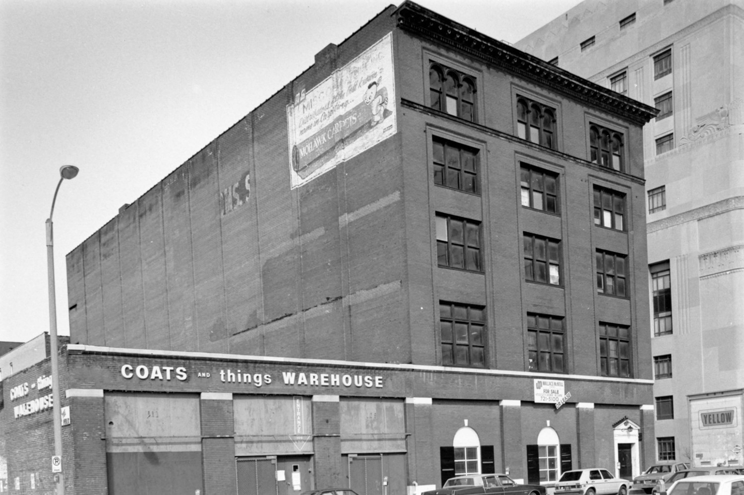 Winkelmeyer Building, St. Louis Missouri Looking northwest (1985)