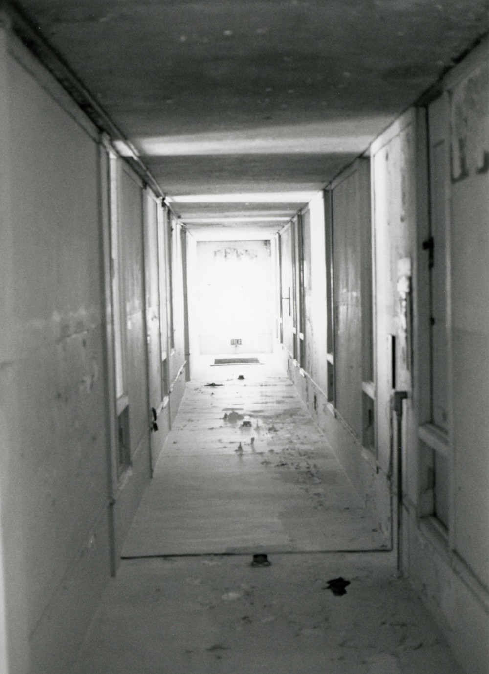 New Alcazar Hotel - Central Building, Clarksdale Mississippi Upper floor corridor (1994)