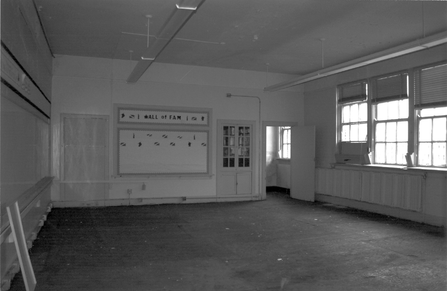 Lorena Duling School, Jackson Mississippi 1927 Section, 1<sup>st</sup> Floor, Classroom 9, Looking Northeast (2007)