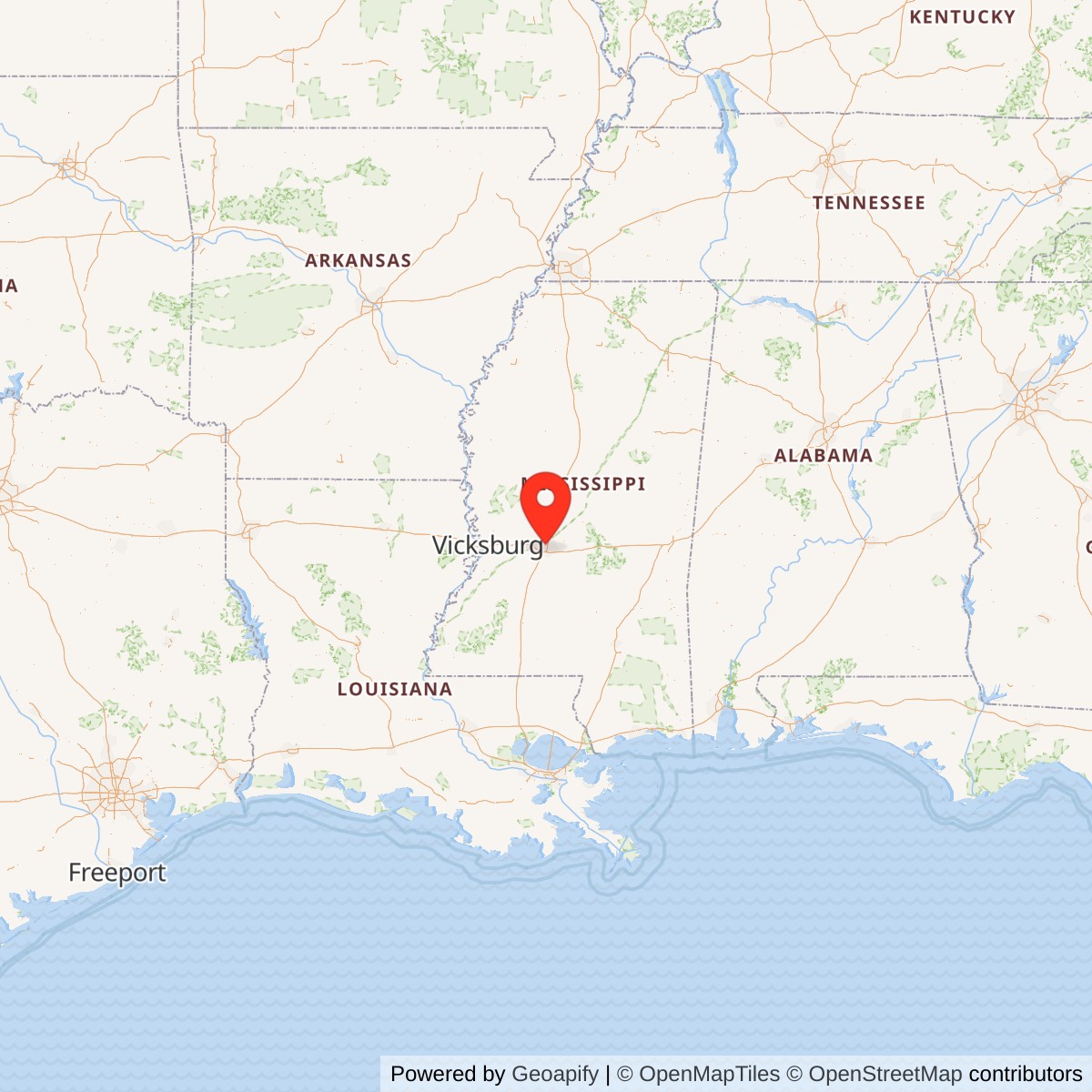 Lorena Duling School State Map