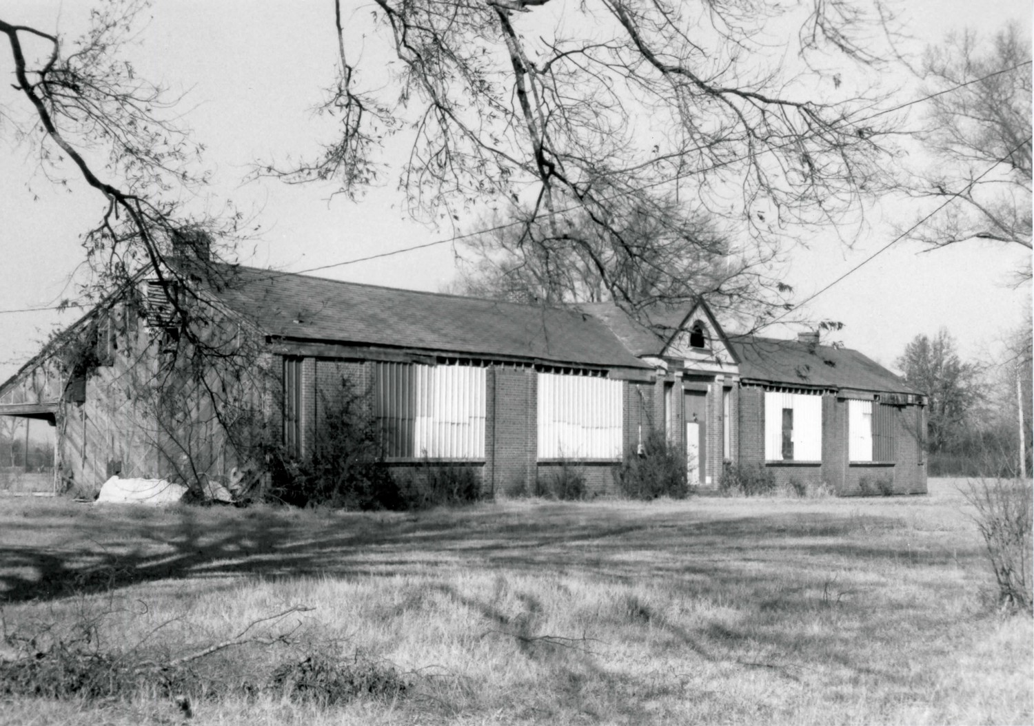 Okolona College - Okolona Normal & Industrial School, Okolona Mississippi Abbott Hall looking northwest (2002)