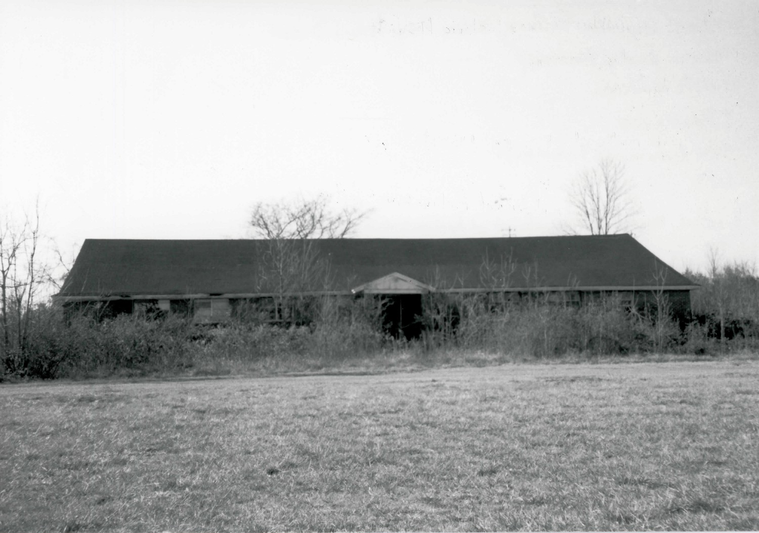 Okolona College - Okolona Normal & Industrial School, Okolona Mississippi Vocational agriculture building looking south (2002)
