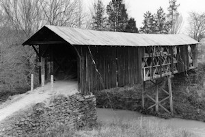 Skeen's Mill Covered Bridge, Flint Hill North Carolina