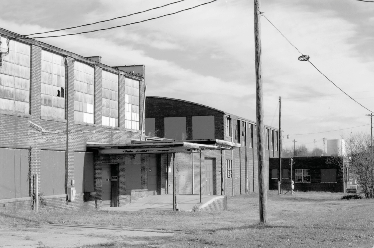 Hollar Hosiery Mills - Knit Sox Knitting Mills, Hickory North Carolina South Elevations, 1930 and 1940s Mills (2012)