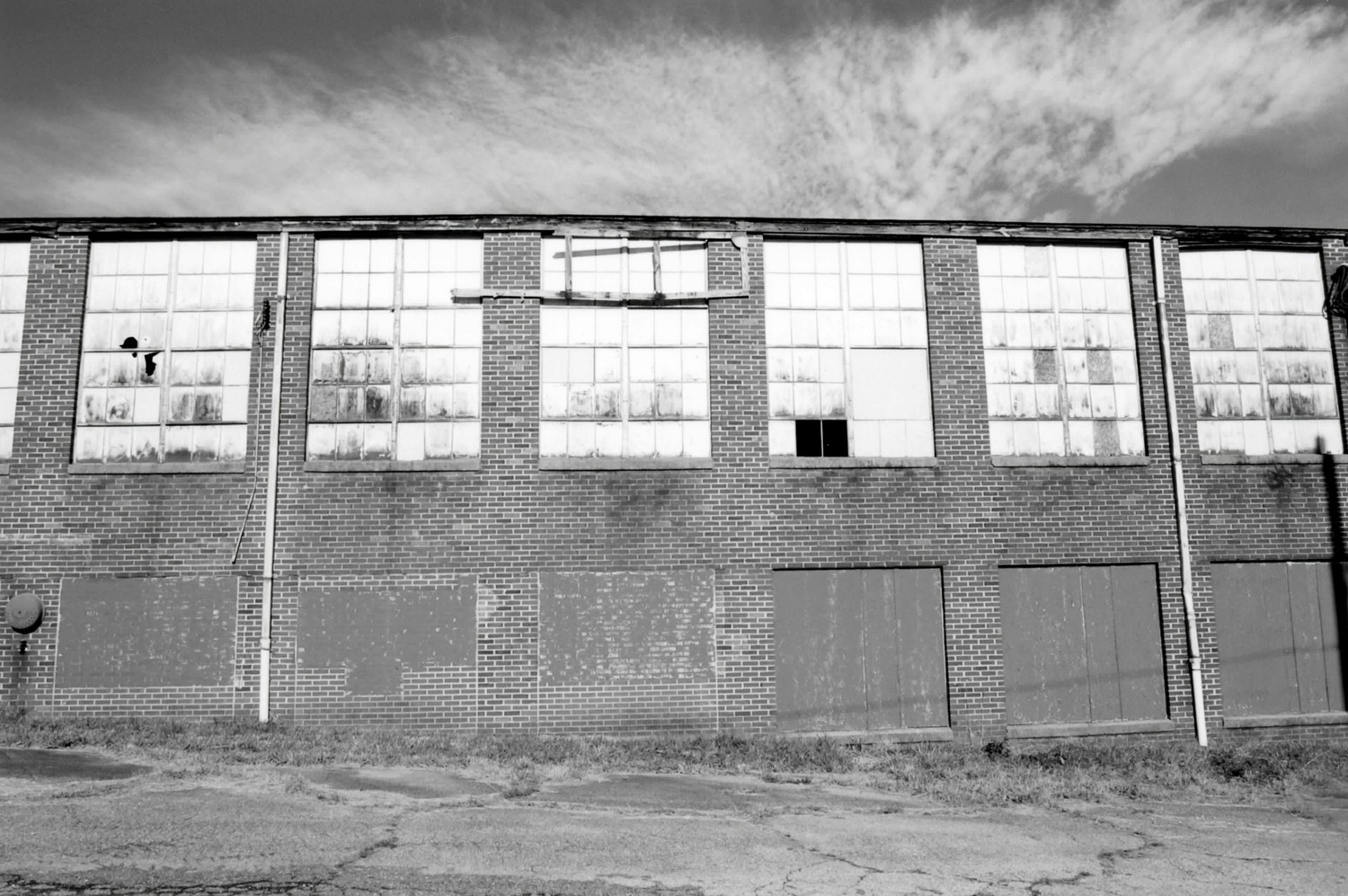 Hollar Hosiery Mills - Knit Sox Knitting Mills, Hickory North Carolina South Elevation 1930 Mill (2012)