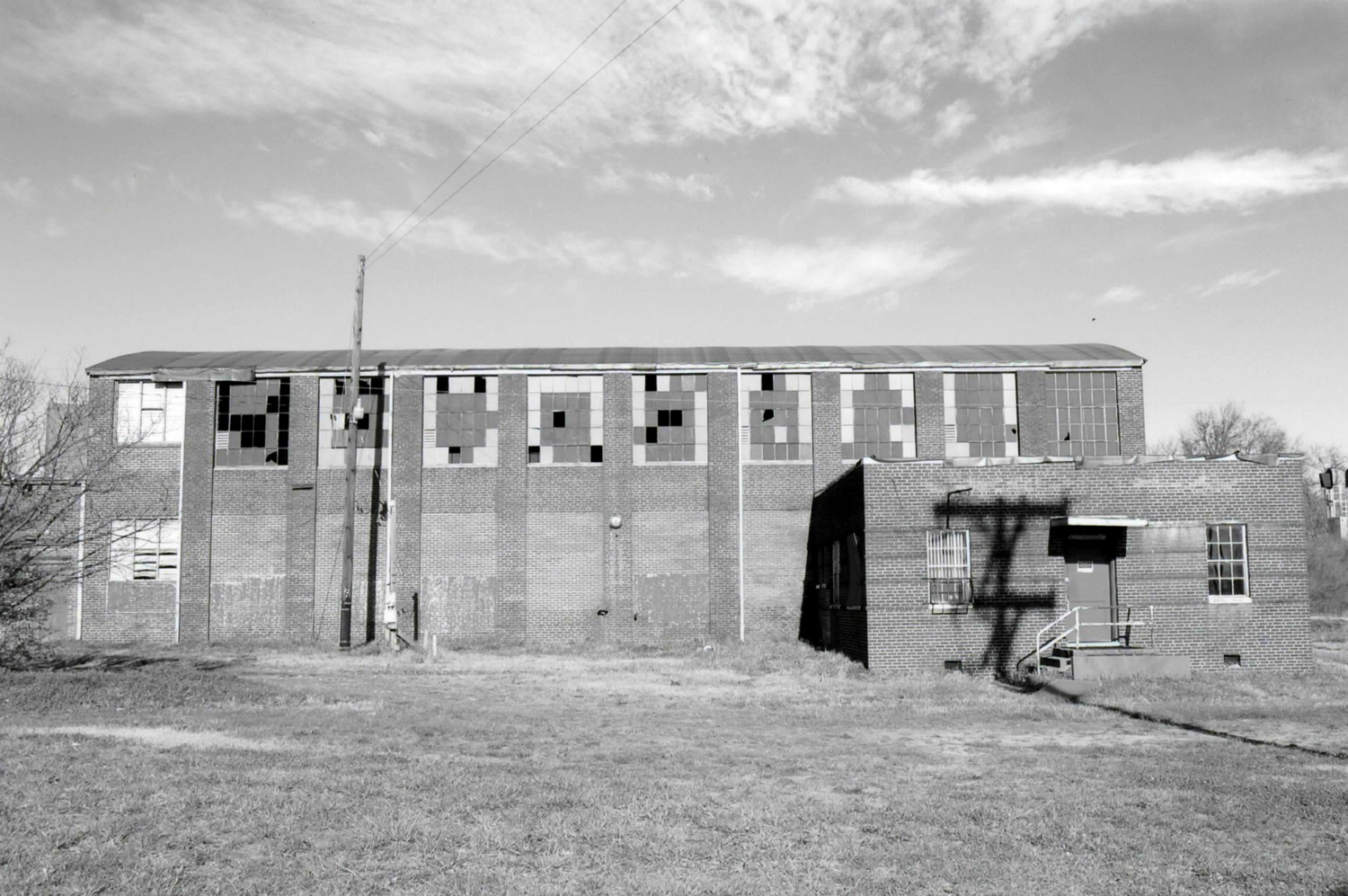 Hollar Hosiery Mills - Knit Sox Knitting Mills, Hickory North Carolina South Elevation 1940 Mill (2012)