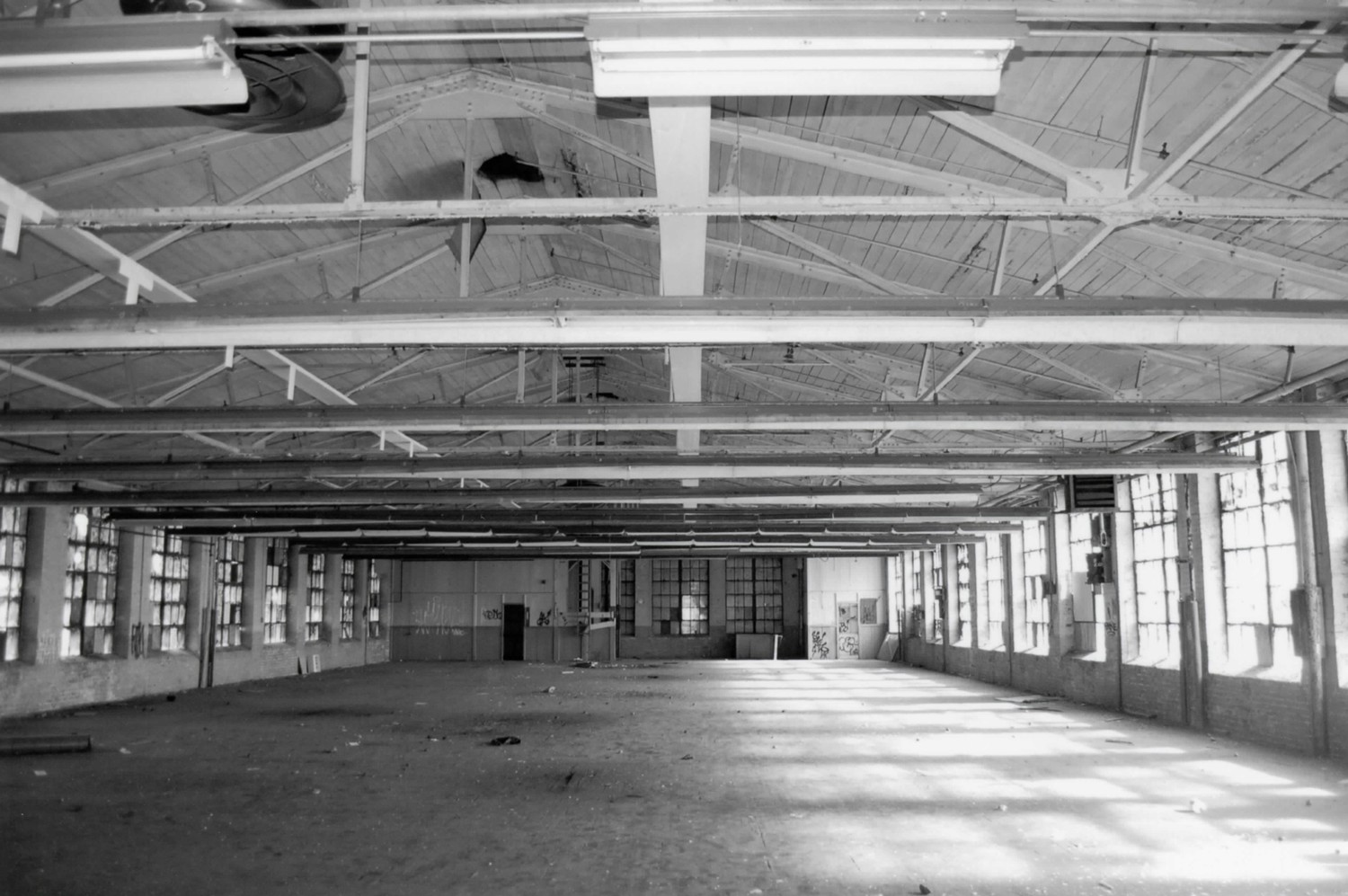 Hollar Hosiery Mills - Knit Sox Knitting Mills, Hickory North Carolina Interior, Main Level 1930 Mill (2012)