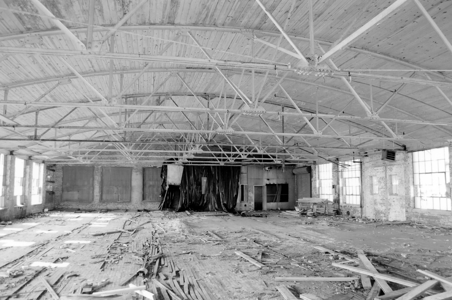 Hollar Hosiery Mills - Knit Sox Knitting Mills, Hickory North Carolina Interior, Second Floor 1940 Mill (2012)