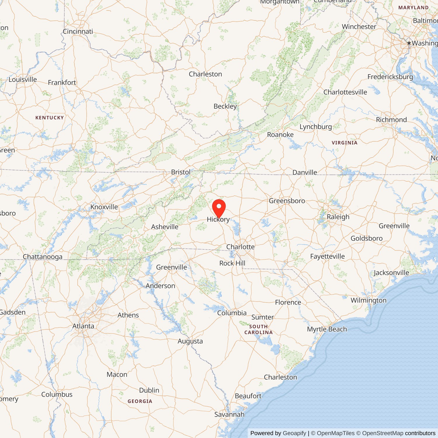 Hollar Hosiery Mills - Knit Sox Knitting Mills State Map