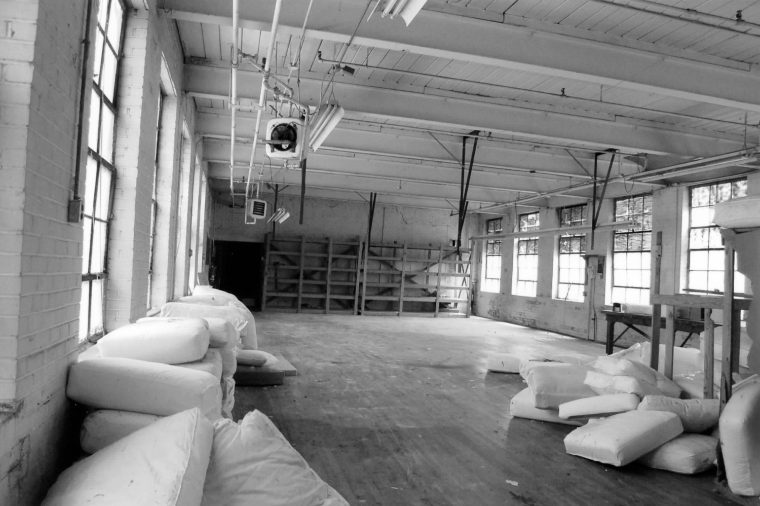 Wilkes Hosiery Mills, North Wilkesboro North Carolina Second floor, 1947 alteration (2007)