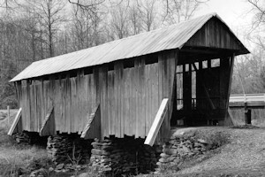 Pisgah Community Covered Bridge, Pisgah North Carolina