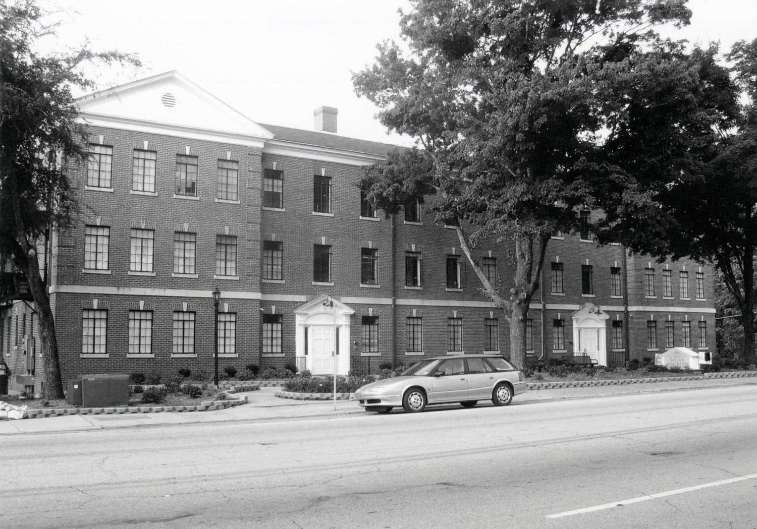 Building A-B north elevation (2007)