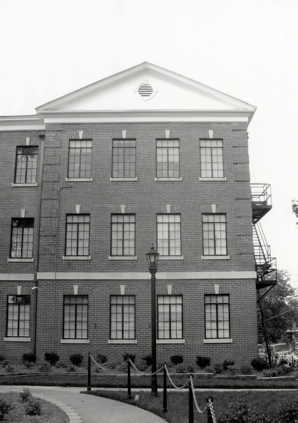 Boylan Apartments, Raleigh North Carolina Building E-F north elevation (2007)