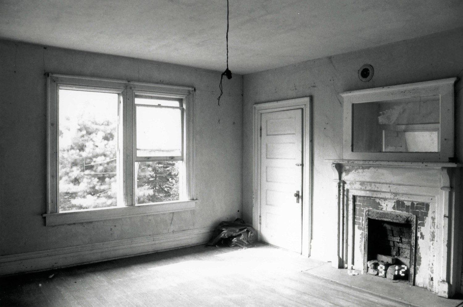 Alden and Thomasene Howell House, Waynesville North Carolina Second floor bedroom (2001)