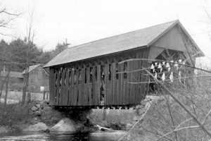 Bog Covered Bridge - Cilleyville Bridge, Andover New Hampshire