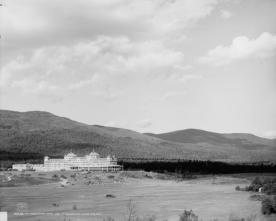Mount Washington Hotel, White Mountains, Bretton Woods New Hampshire 1906 Mount Washington Hotel and the White Mountains